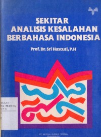 Image of Sekitar Analisis Kesalahan Berbahasa Indonesia
