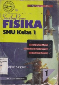 Image of Seribu Pena Fisika SMU Jilid 1