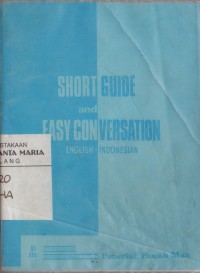 Image of Short Guide and Easy Conversation English - Indonesia