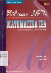 Image of Soal & Penyelesaian UMPTN Matematika IPA Edisi Kedua