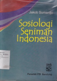 Image of Sosiologi Seniman Indonesia