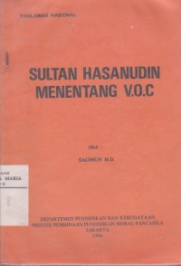 Image of Sultan Hasanudin Menentang VOC