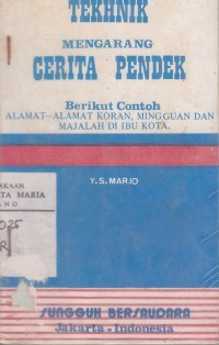 Image of Tekhnik Mengarang Ceita Pendek