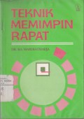 Teknik Memimpin Rapat