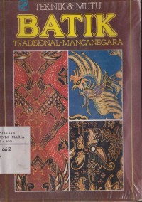 Image of Teknik & Mutu Batik Tradisional Mancanegara