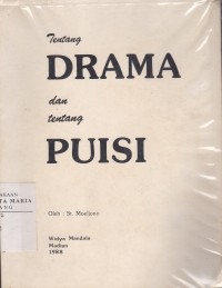 Image of Tentang Drama dan Tentang Puisi