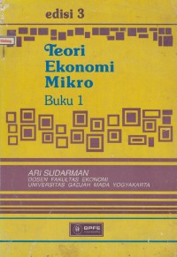 Image of Teori ekonomi mikro buku 1 edisi 3