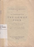 The Sign of Four with Explanatory Notes by Dr. J. Bouten