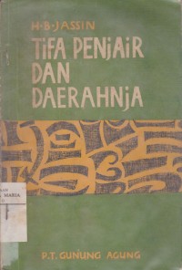 Image of Tifa Penjair dan Daerahnja