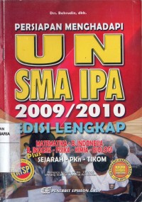 Image of Persiapan Menghadapi UN SMA IPA 2009/2010 Edisi Lengkap