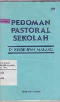 Pedoman Pastoral Sekolah di Keuskupan Malang