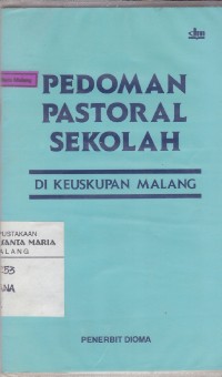 Image of Pedoman Pastoral Sekolah di Keuskupan Malang