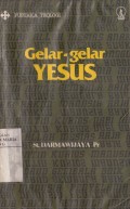 Gelar-gelar Yesus