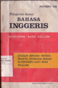 Image of Pelajaran Dasar Bahasa Inggeris Mastering Basic English