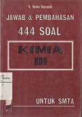 Jawab dan Pembahasan 444 Soal Kimia III untuk SMTA