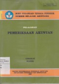 Pelajaran Pemeriksaan Akuntan Tingkat Mahir