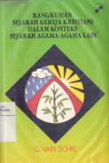 Ranngkuman Sejarah Gereja Kristiani dalam Konteks Sejarah Agama-agama Lain