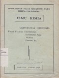 Ilmu Kimia