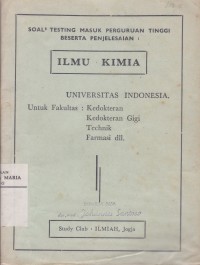 Image of Ilmu Kimia