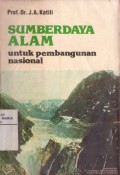 Sumber Daya Alam untuk Pembangunan Nasional